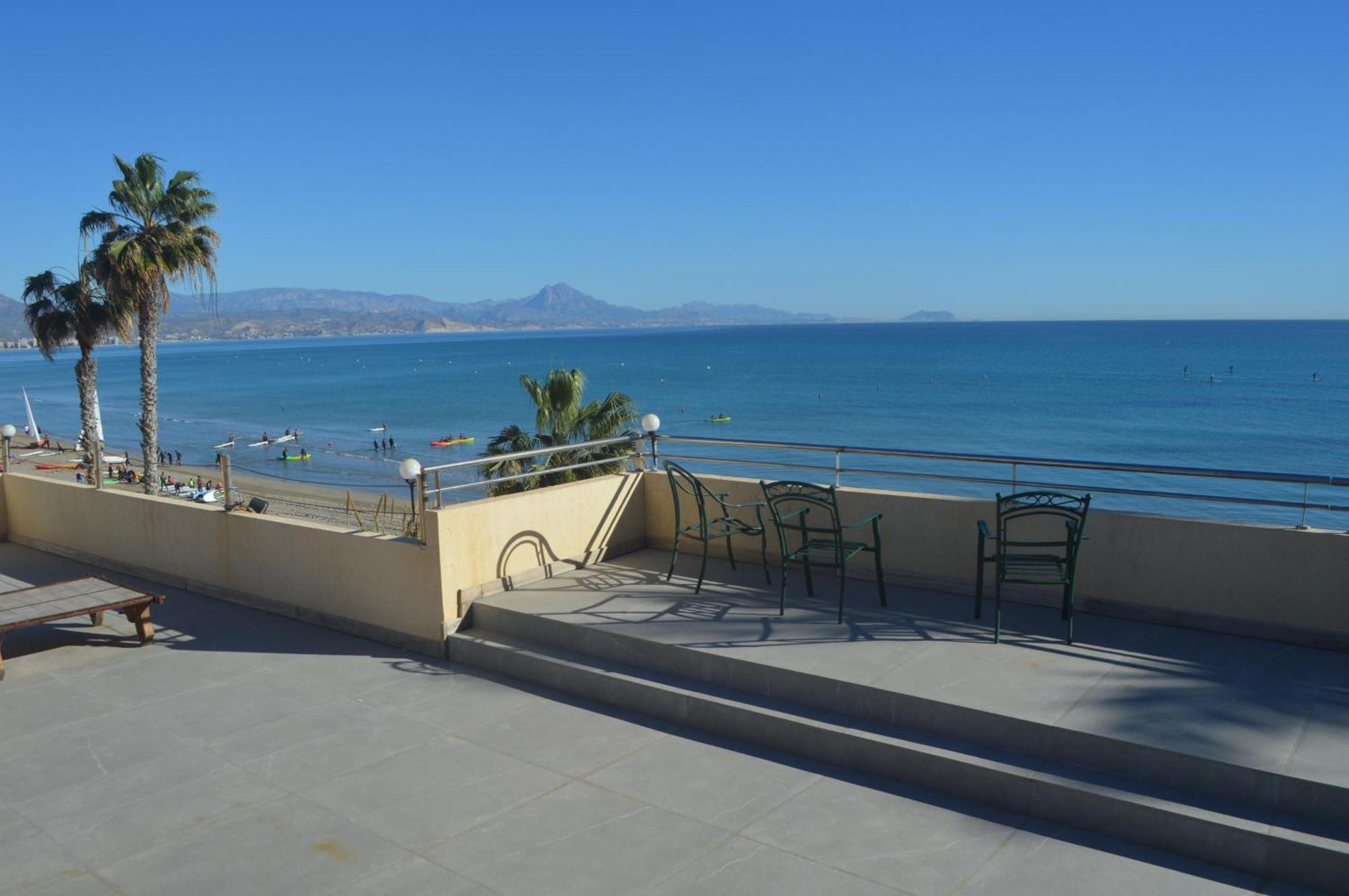 Excepcional Apartamento Loft A Pie De Playa En Chalet Roquetes Alicante Exterior photo